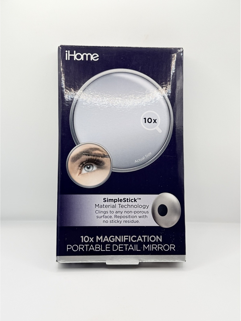 iHome MAGNIFYMINI 10x Magnification Portable Detail Mirror